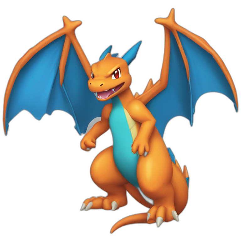 Charizard SuperSayan emoji