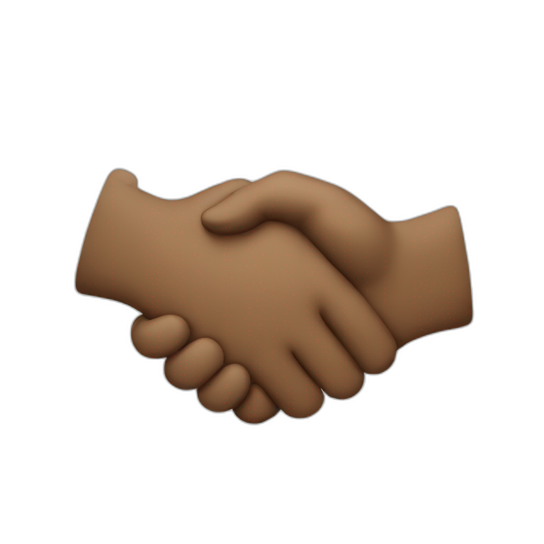 Shake hands  emoji
