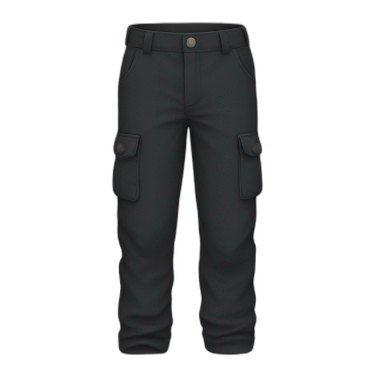 Black Cargo pants emoji