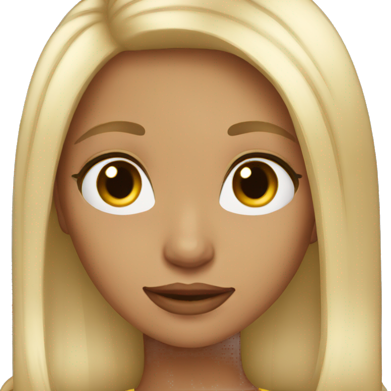 light skin girl long hairs emoji