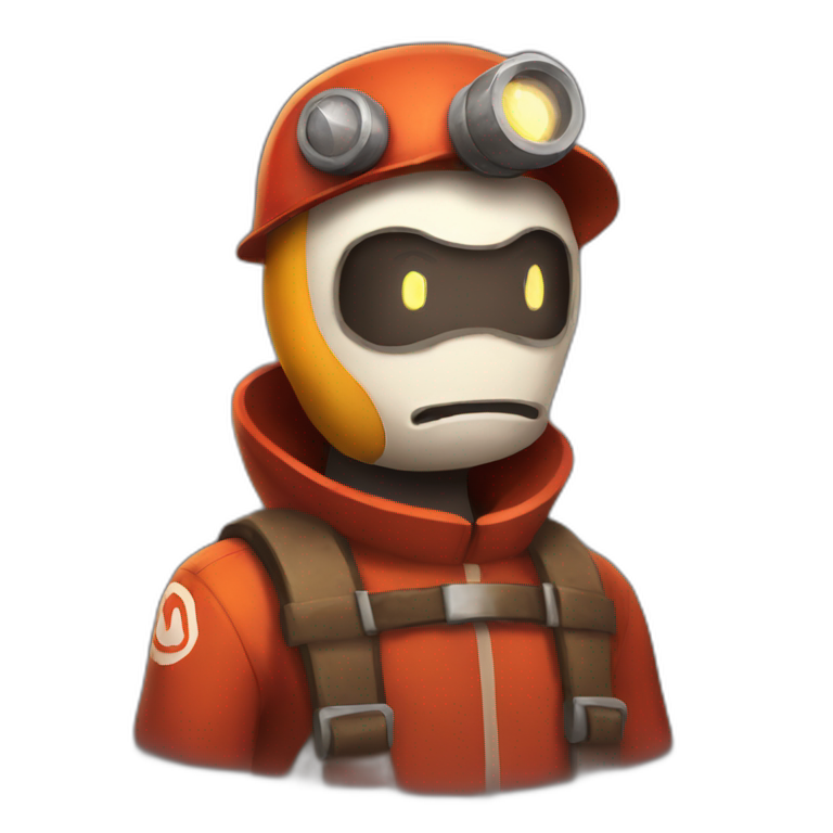 Pyro from Team fortress 2 emoji