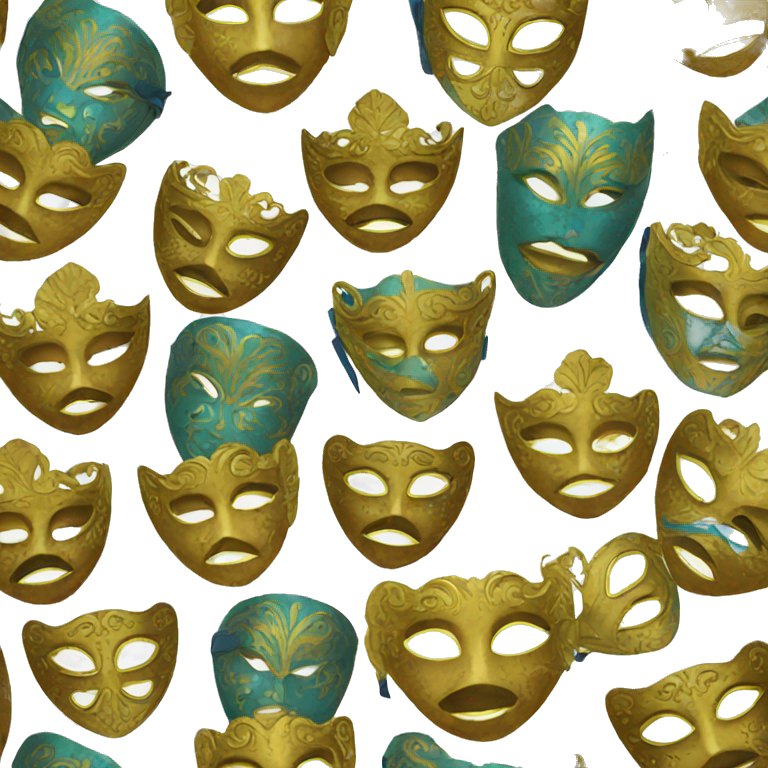New Orleans masks emoji
