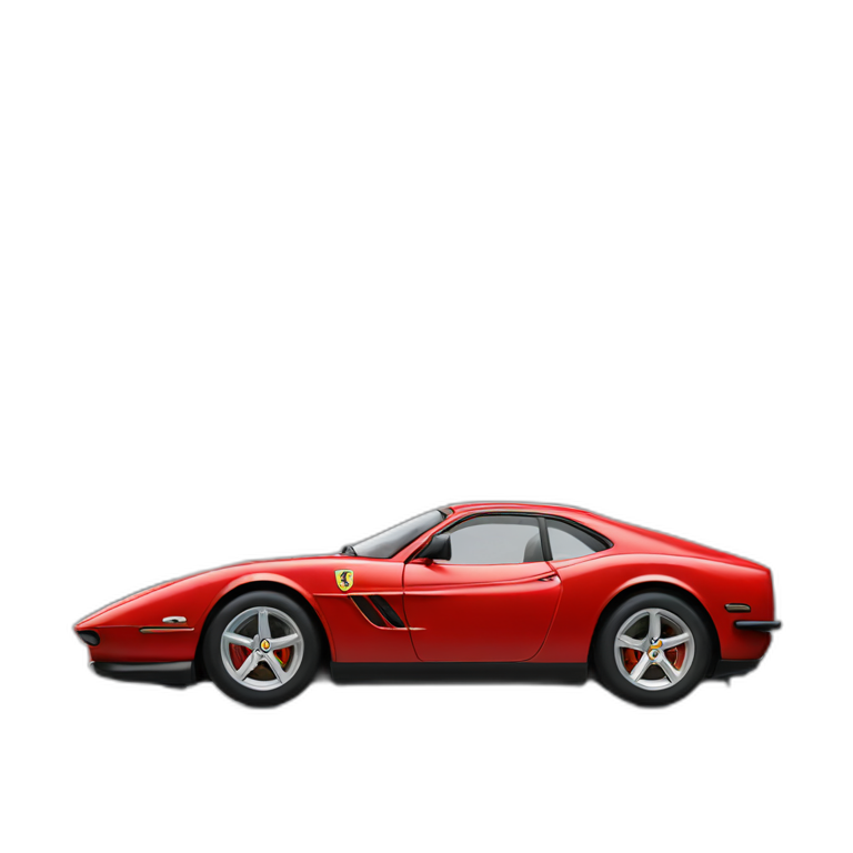 Red Ferrari monza emoji
