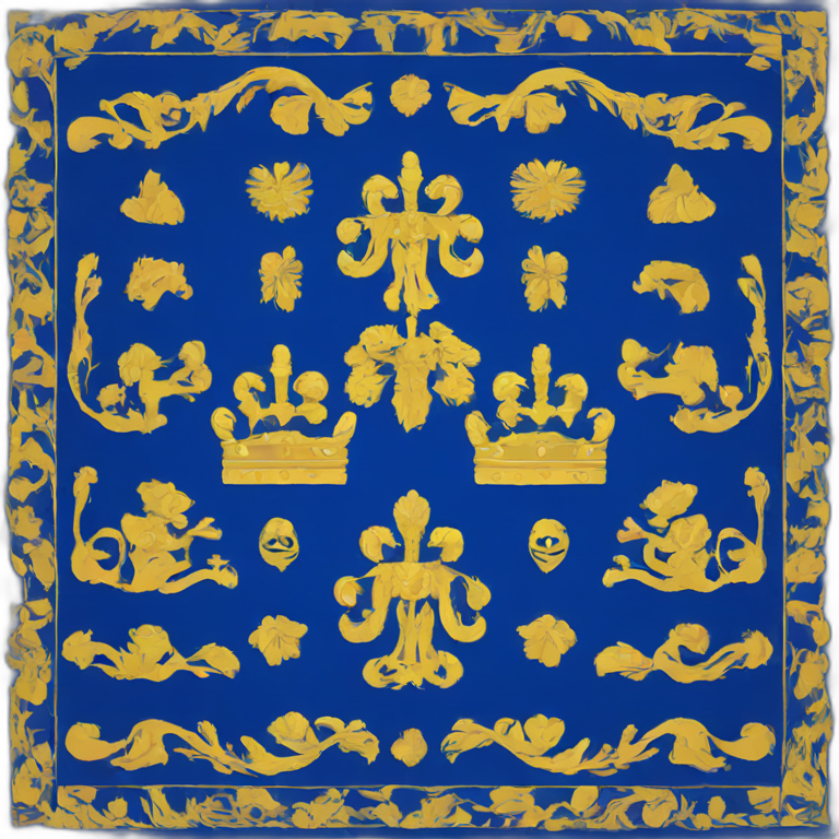 Romanov Dynasty blue empire flag emoji