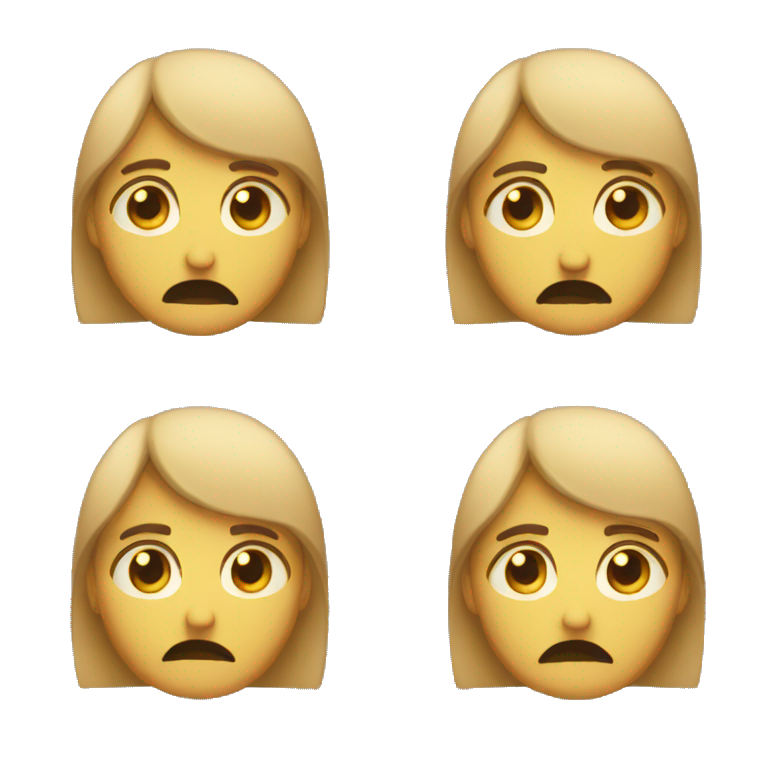 Sad emoji emoji