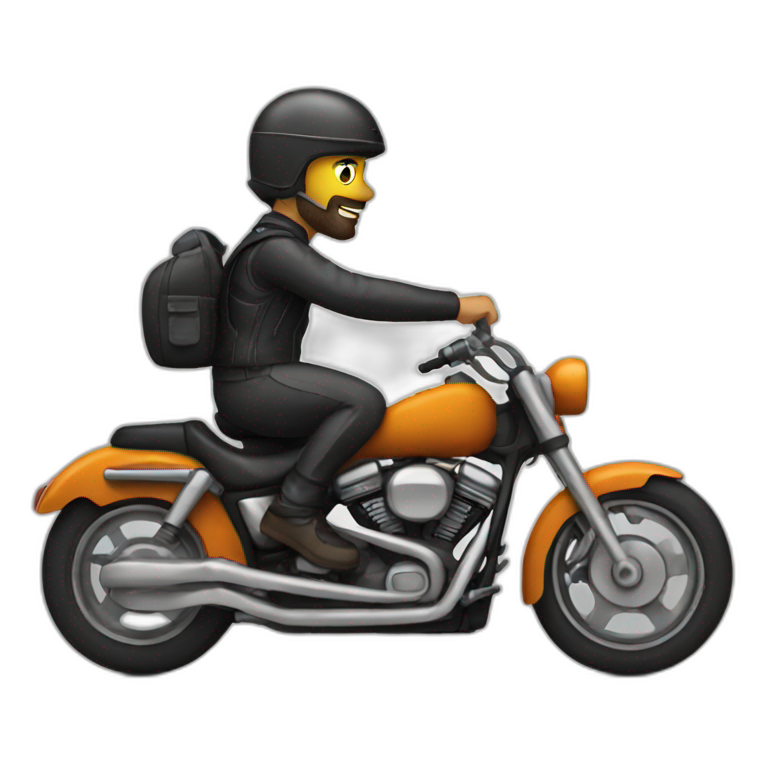 Biker emoji
