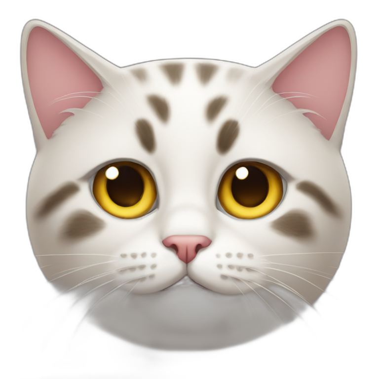 Cat rolling eyes emoji