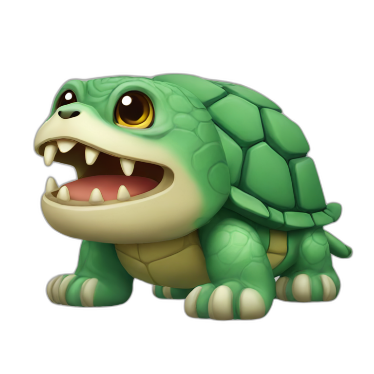 Chinese Lion Turtle  emoji