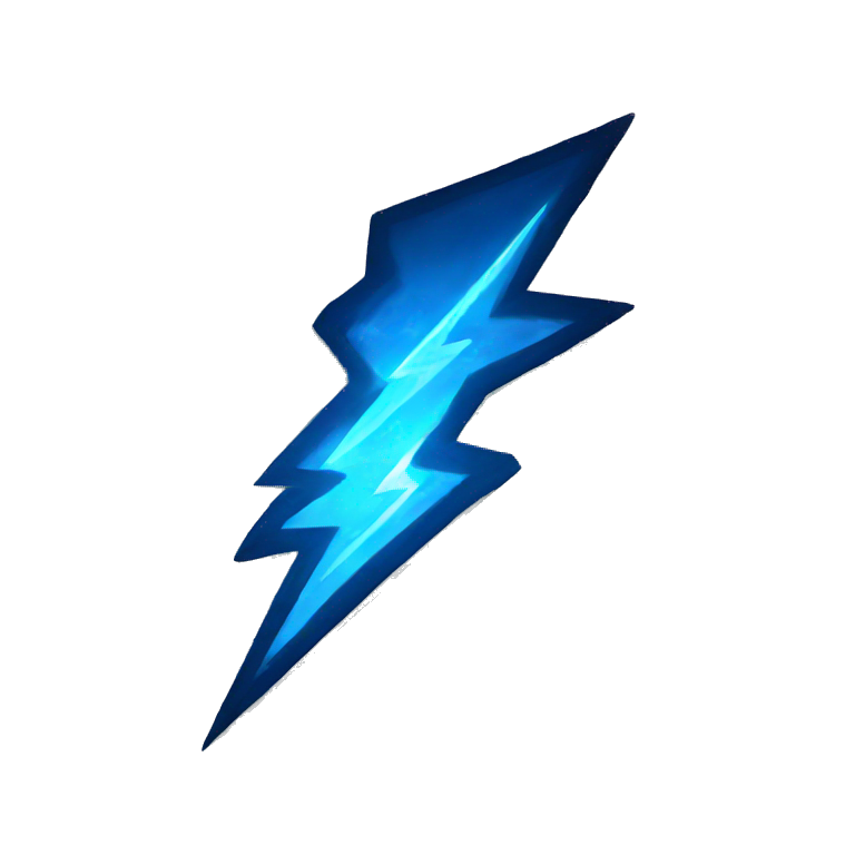 lightning emoji