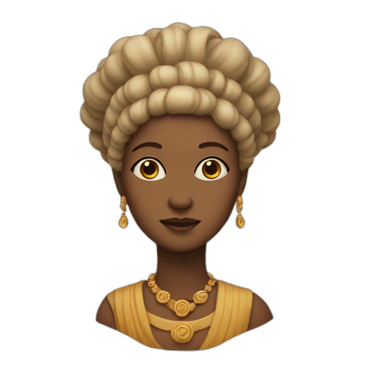 Ancient lady  emoji