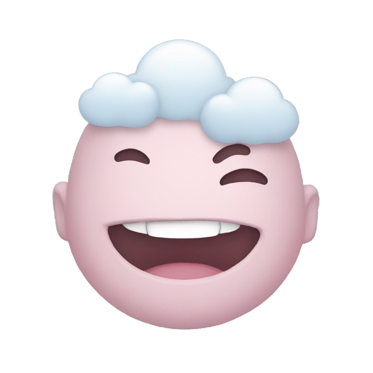 Bebé nubes emoji