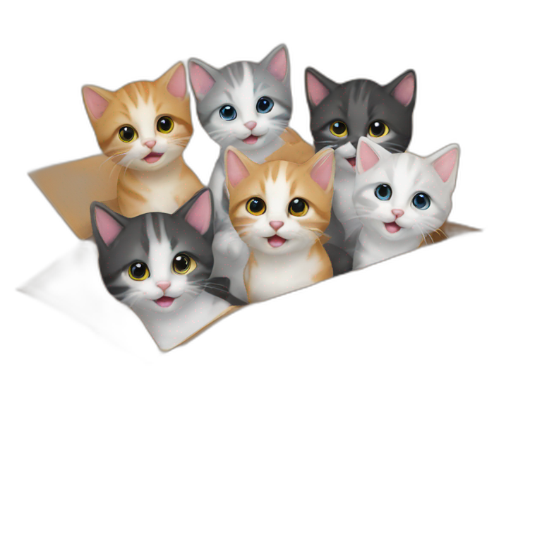 Box of kittens emoji