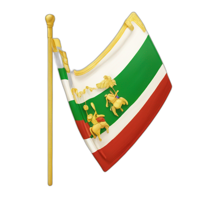 Flag of the Achaemenid Empire emoji