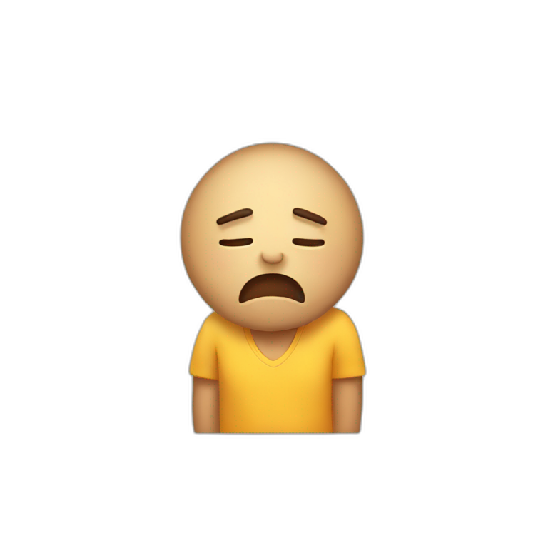 Very tired emojy emoji