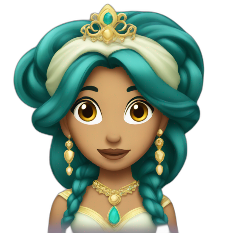 Princesse Jasmine emoji