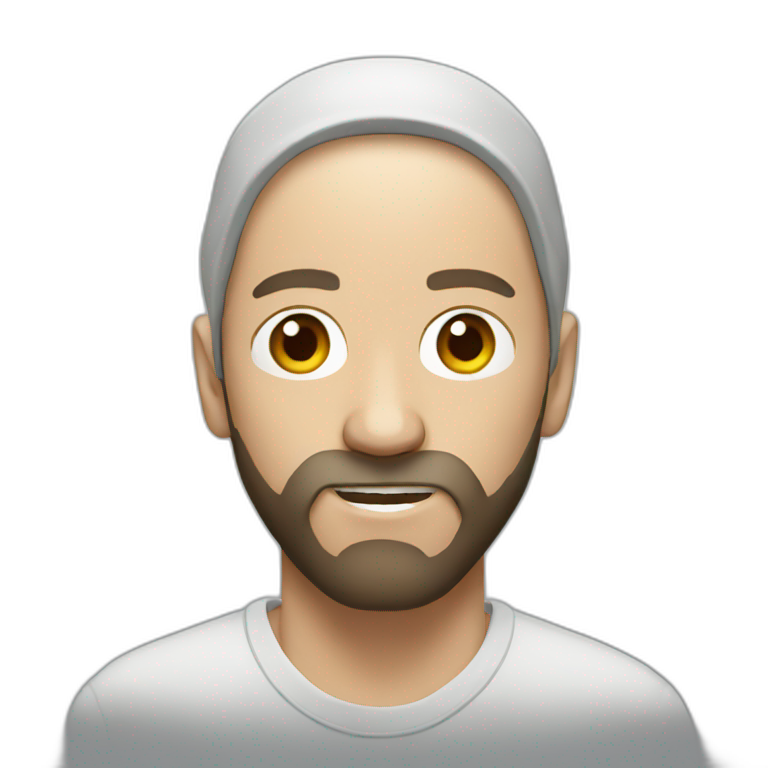 Eminem With a beard emoji