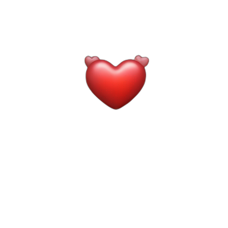 Heart organ beating emoji