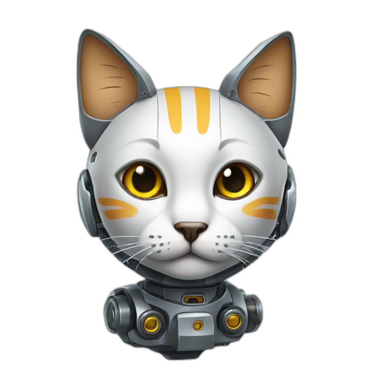 robot cat emoji