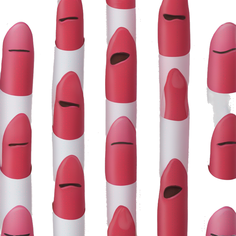 lipstick yoga mat emoji