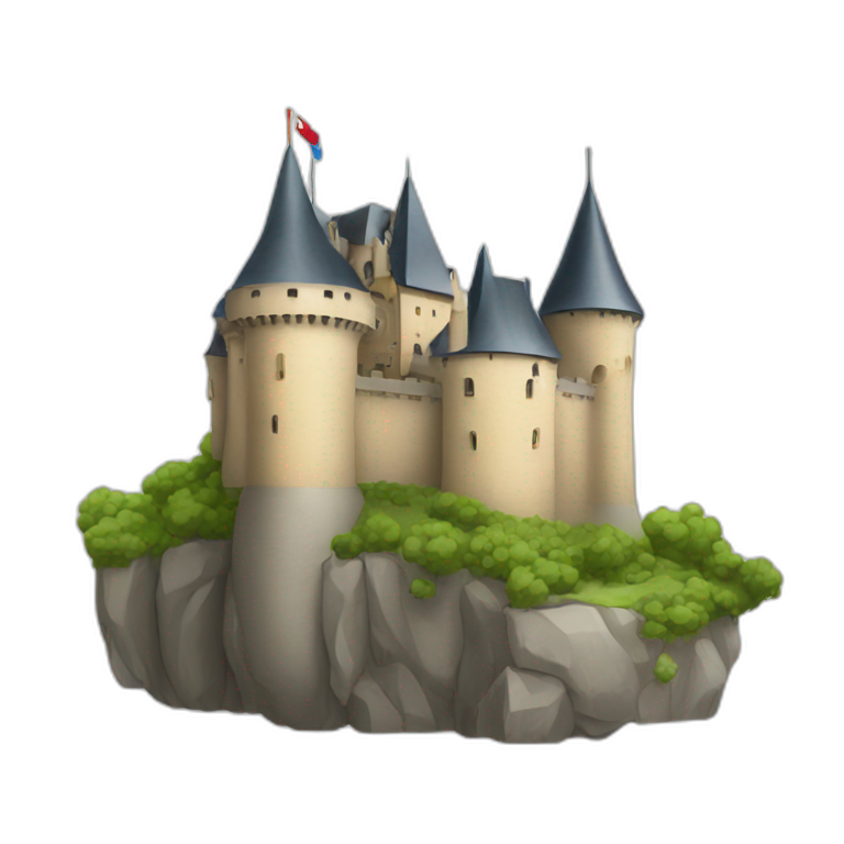 Luxembourg castel emoji