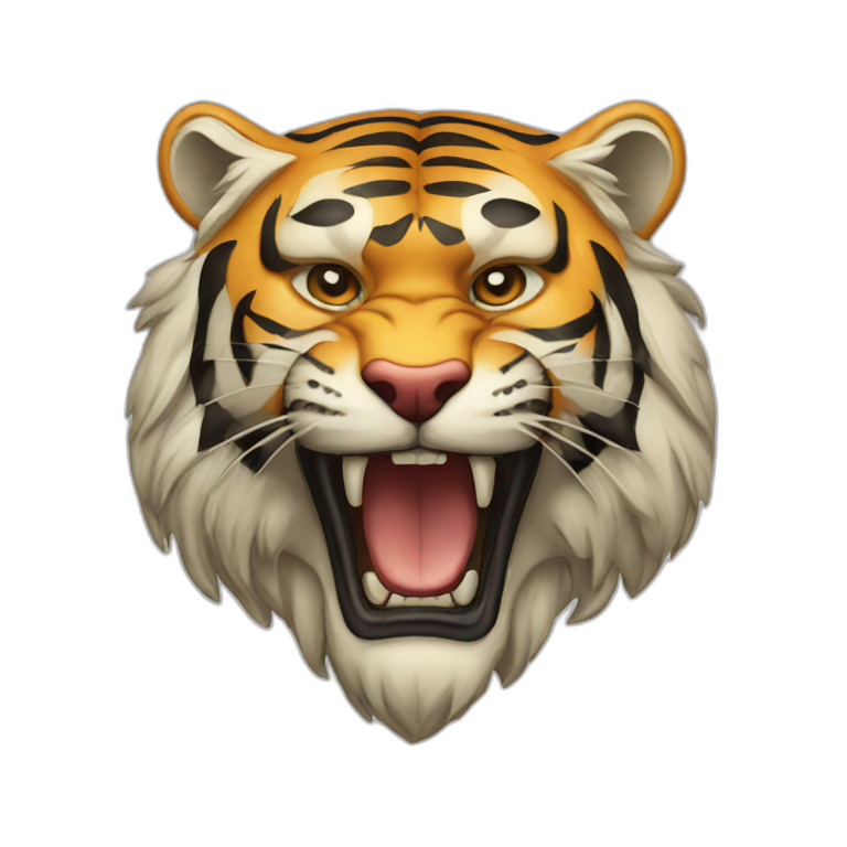 Coat of arm of Tiger  emoji