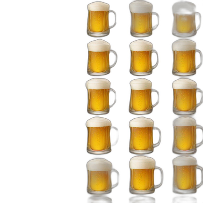 Beer with beer  emoji