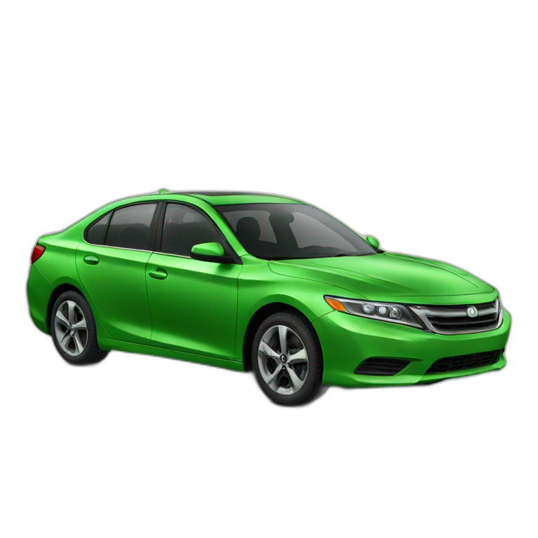 new car green emoji